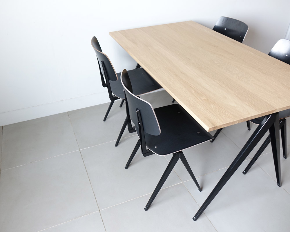 GALVANITAS | TD.4 Table Oak/Black [2size] ե˥ TD.4ơ֥ /֥å