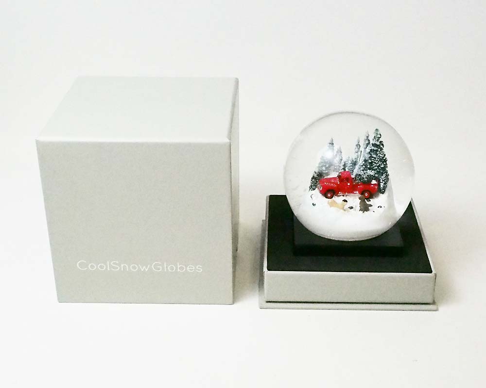 Cool Snow Globes | Snow Dome Red Truck with Dog �����륹�Ρ��������֥�