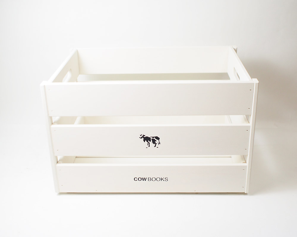 COW BOOKS | Wood Box Ivory Big Stacking ���åɥܥå��������ܥ꡼ �ӥå� �����å���