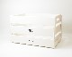 COW BOOKS | Wood Box Ivory Big Stacking ���åɥܥå��������ܥ꡼ �ӥå� �����å���