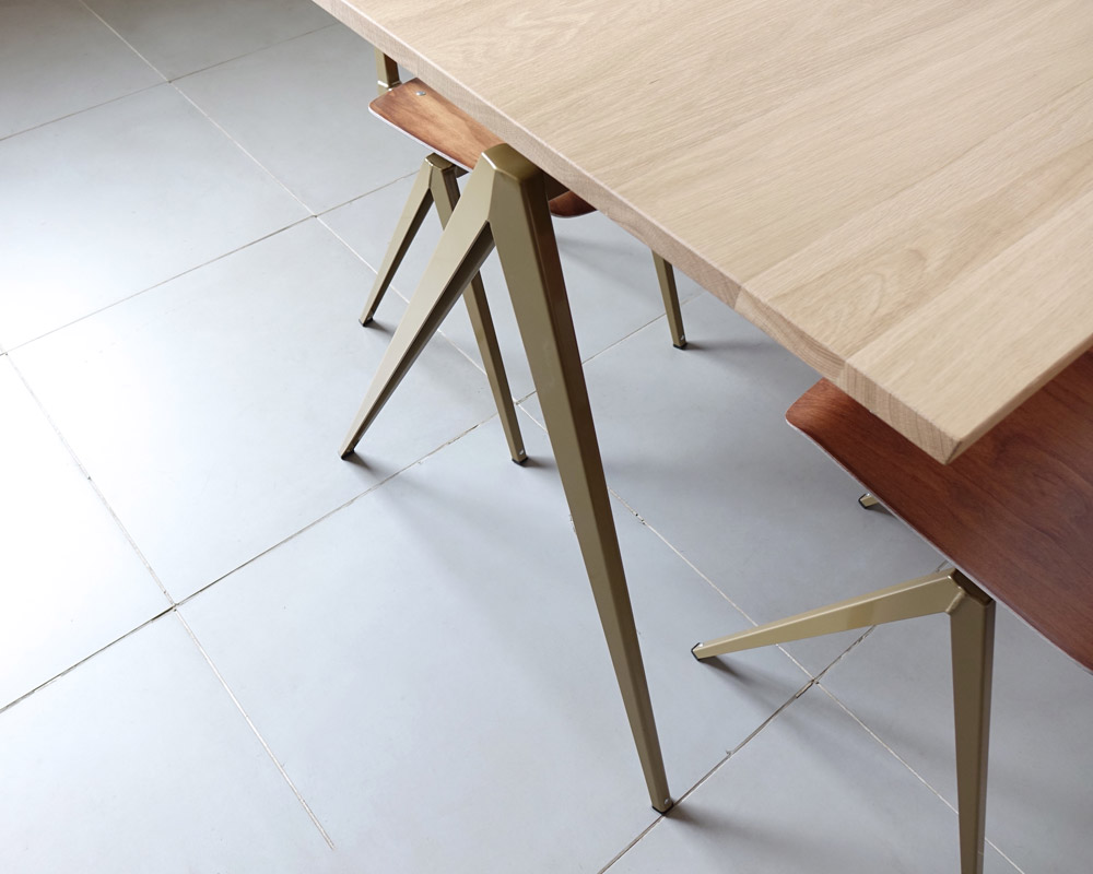 GALVANITAS | TD.4 Table Oak/P.Gold [2size] ե˥ TD.4ơ֥ /ѡ르