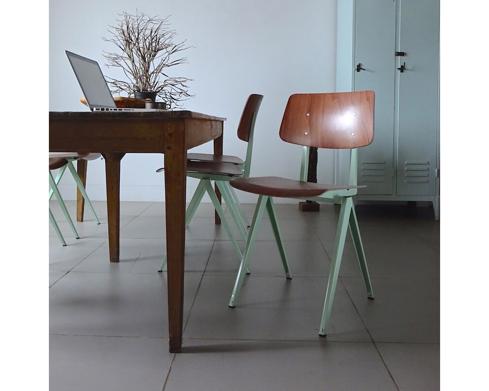 GALVANITAS | S.16 Chair Brown ե˥S16 2020ݥåȥ顼 ֥饦/ѥƥ륰꡼