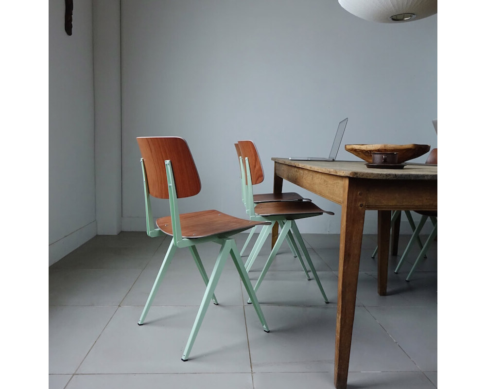 GALVANITAS | S.16 Chair Brown ե˥S16 2020ݥåȥ顼 ֥饦/ѥƥ륰꡼