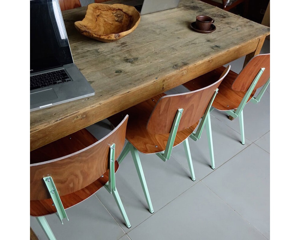 GALVANITAS | S.16 Chair Brown ե˥S16 2020ݥåȥ顼 ֥饦/ѥƥ륰꡼