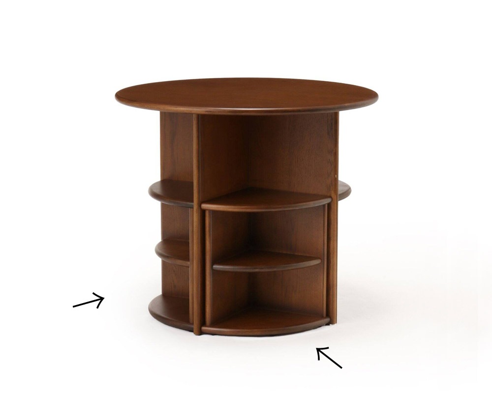 journal standard Furniture | PORTO LD TABLE [2color] �ݥ��LD�ơ��֥�