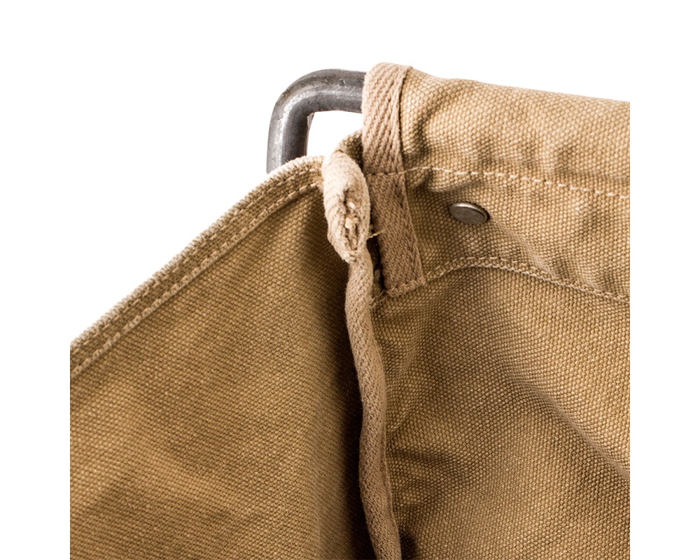 BasShu | Laundry Bag with Iron Frame Beige ���ɥ꡼�Хå� �ե졼���� �١�����