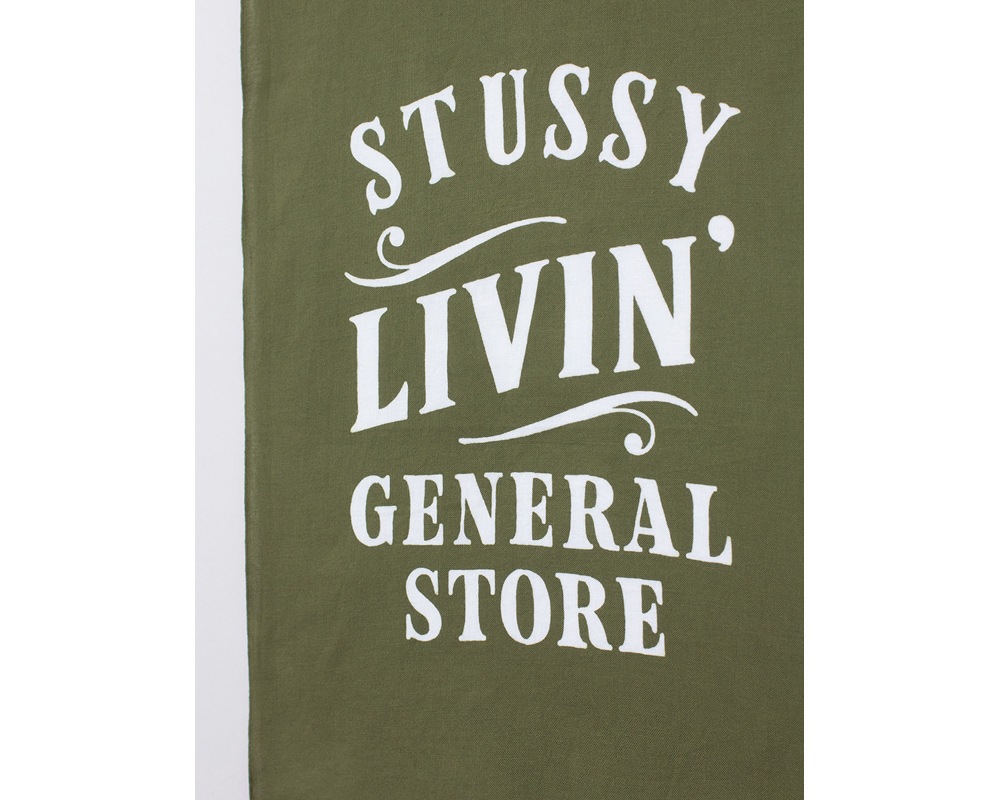 STUSSY Livin' General Store | Jeff Canham Tenugui by Kamawanu �����Վ�����ϥ�Ƥ̤���