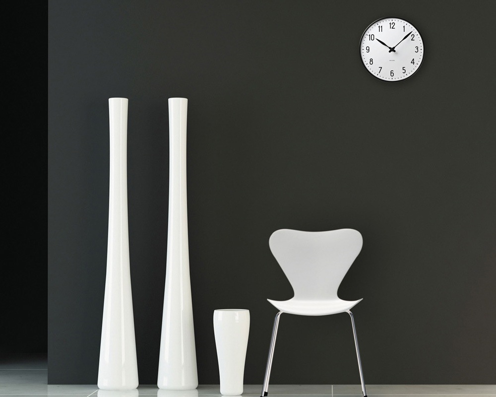 Rosendahl | Arne Jacobsen STATION Wall Clock [2size] ����͎��䥳�֥��� ���ơ������ �������륯���å�