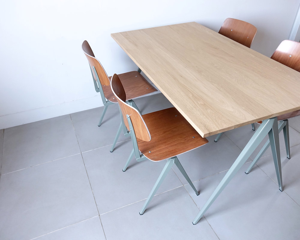 GALVANITAS | TD.4 Table Oak/C.Gray [2size] ����ե��˥��� TD.4�ơ��֥� ������/�����ȥ��쥤