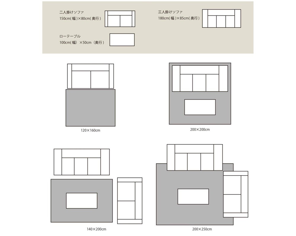 journal standard Furniture | STOKES RUG [4size] ���ȡ����� �饰