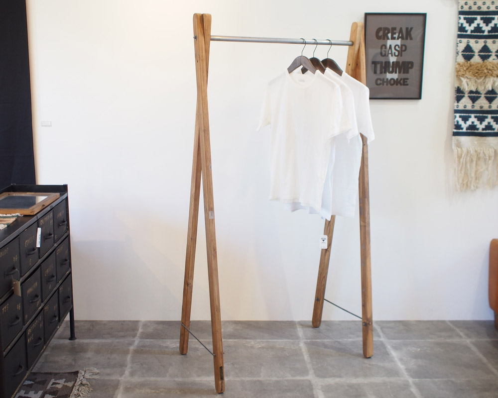 PUEBCO | Teak Wood Garment Rack å ȥå