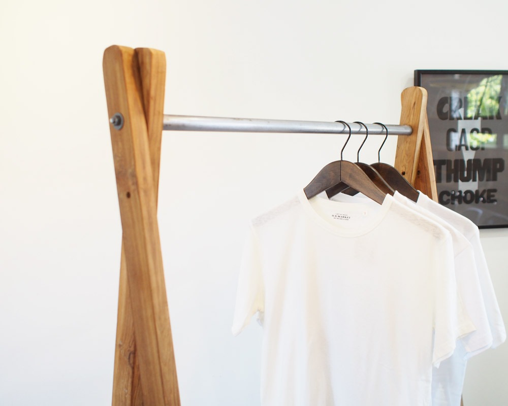 PUEBCO | Teak Wood Garment Rack å ȥå