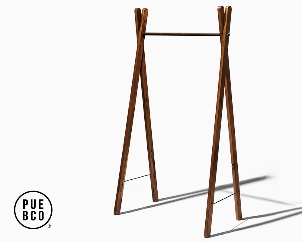 PUEBCO | Teak Wood Garment Rack å ȥå