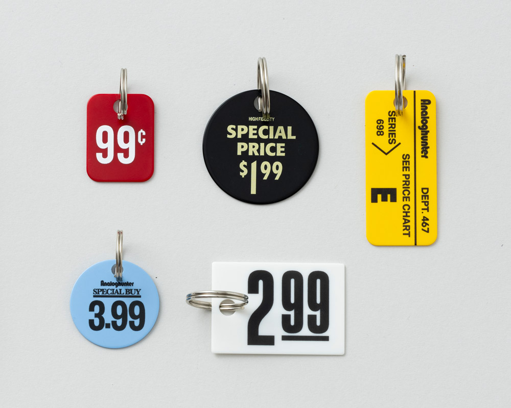 Candy Design �� Works | Analog Hunter Price Tag Key Plate ���ʥ��� �ϥ󥿡� �ץ饤������ �����ץ졼��