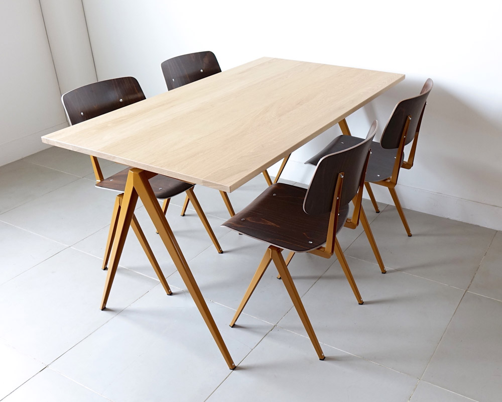 GALVANITAS | TD.4 Table Oak/O.Brown [2size] ����ե��˥���TD.4�ơ��֥� ������/���������֥饦��