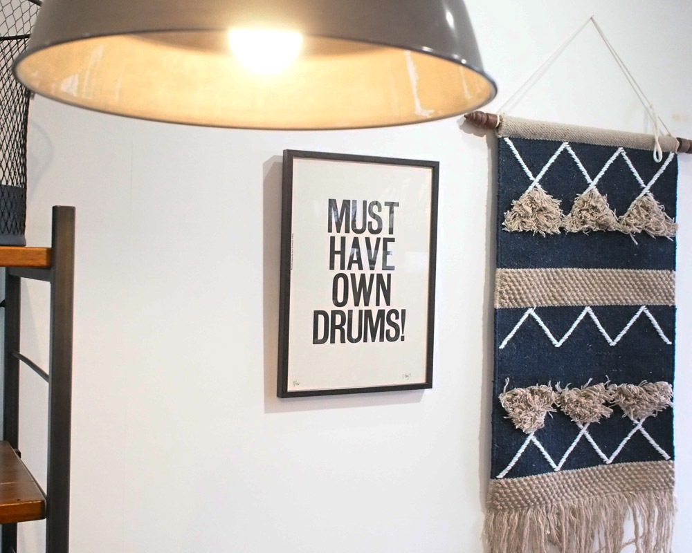 A TWO PIPE PROBLEM LETTERPRESS | MUST HAVE OWN DRUMS POSTERޥȥϥ֥ ݥ