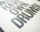 A TWO PIPE PROBLEM LETTERPRESS | MUST HAVE OWN DRUMS POSTERޥȥϥ֥ ݥ