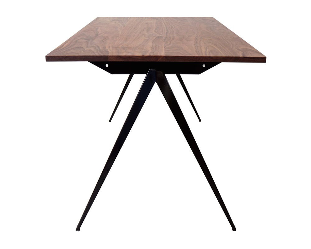 GALVANITAS | TD.4 Table Walnut/Black [2size] ����ե��˥���TD.4�ơ��֥� ��������ʥå�/�֥�å�