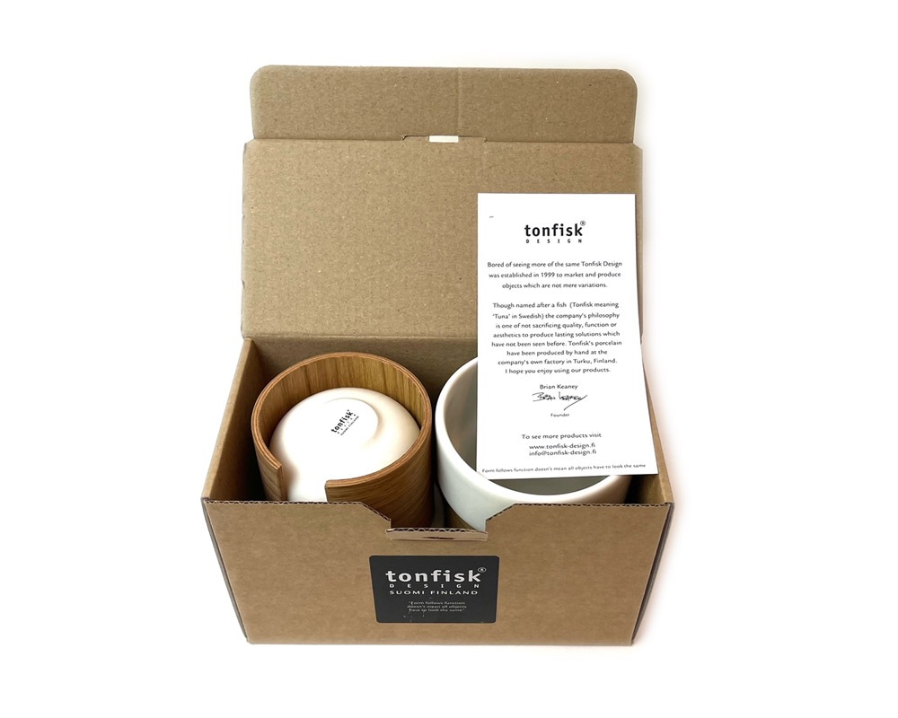 Tonfisk Design | WARM Tea & Coffee Cup ५å 2På