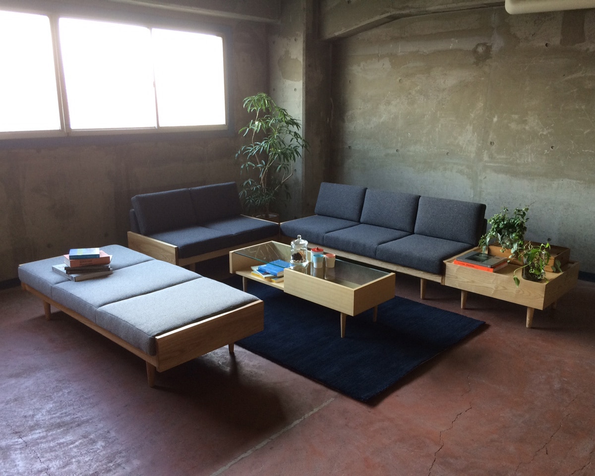 Day Bed Sofa L / デイベッドソファ L_ad  美品 グラフ / graf | ad Day Bed sofa [L] デイベッドソファ L｜2-3