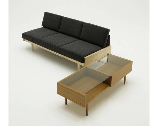 Day Bed Sofa L / デイベッドソファ L_ad  美品 Day bed sofa（L） - graf | decorative mode no.3 design