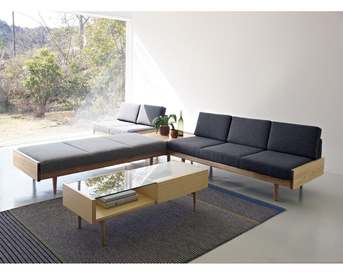 Day Bed Sofa L / デイベッドソファ L_ad  美品 グラフ / graf | ad Day Bed sofa [L] デイベッドソファ L｜2-3