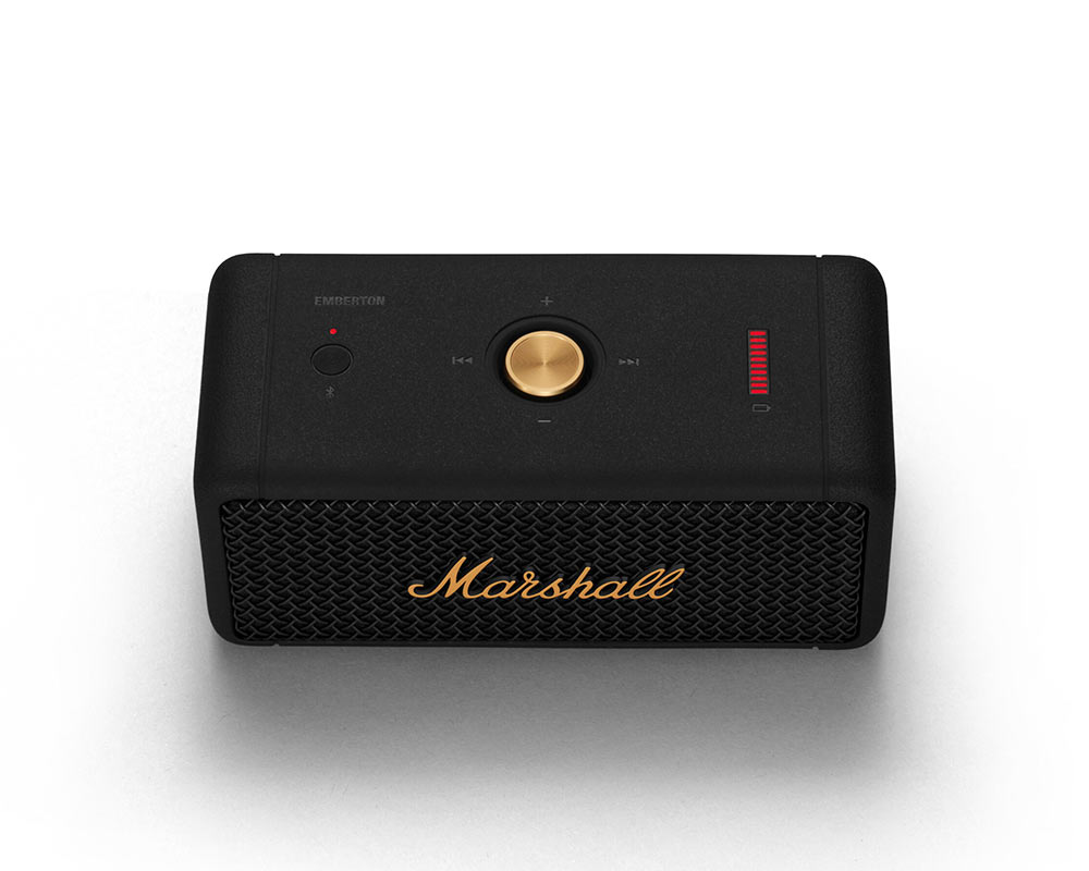 Marshall | Emberton�� Black and Brass Portable Speaker ����С��ȥ�2 �ݡ����֥륹�ԡ�����