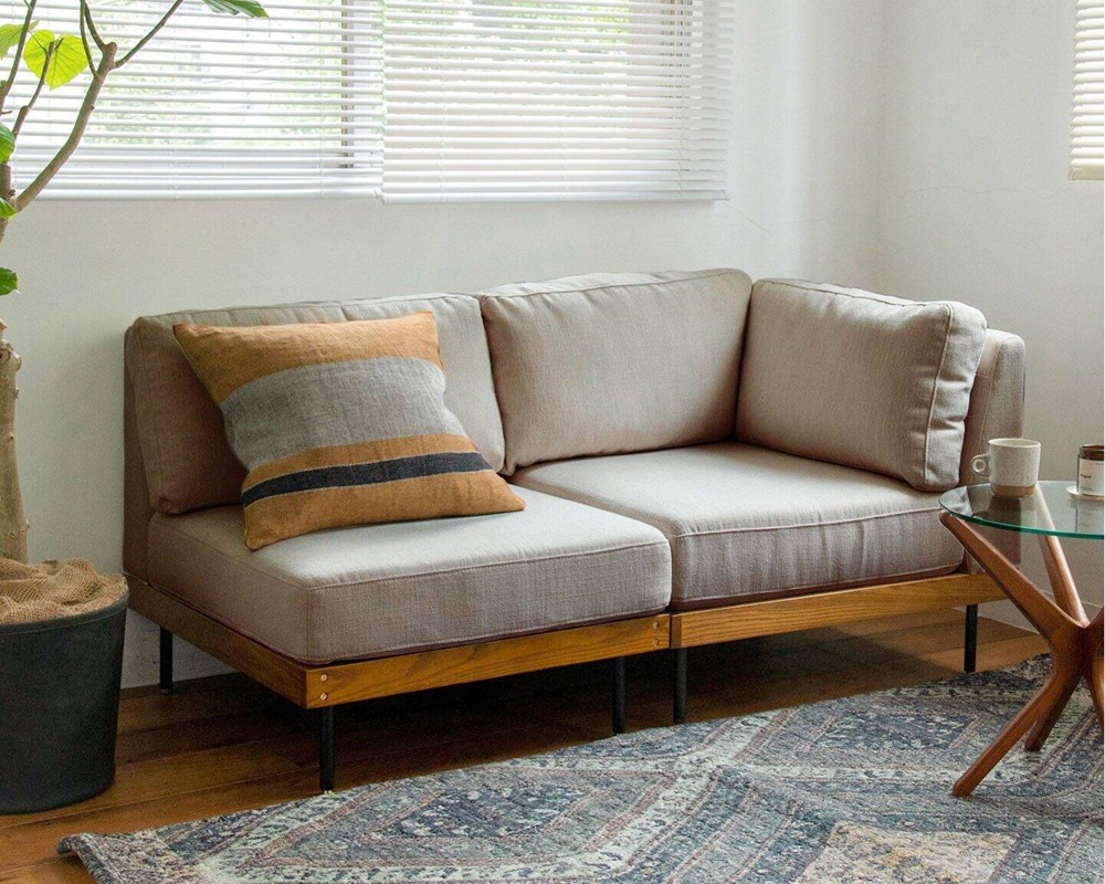 journal standard Furniture | LILLE SOFA 1P Beige 륽ե ١