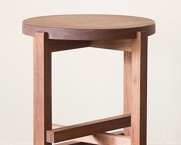 Landscape Products | Braid Wood Stool �֥쥤�ɥ��åɥ��ġ���