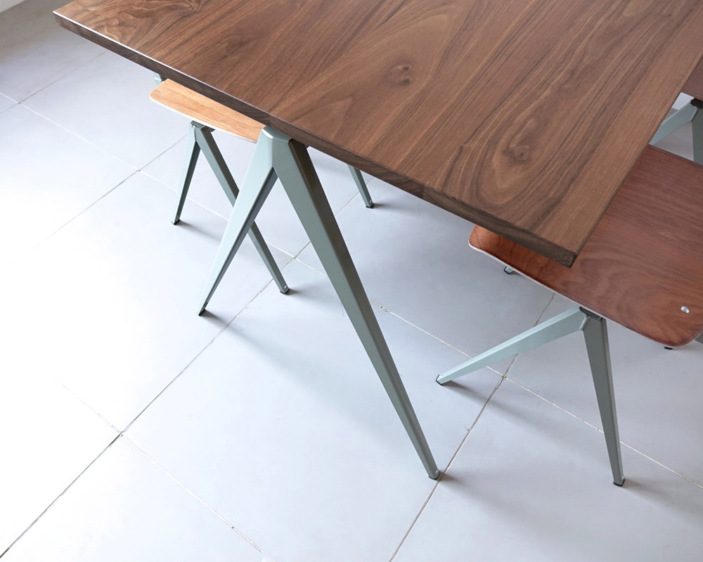 GALVANITAS | TD.4 Table Walnut/C.Gray [2size] ����ե��˥���TD.4�ơ��֥� ��������ʥå�/�����ȥ��쥤