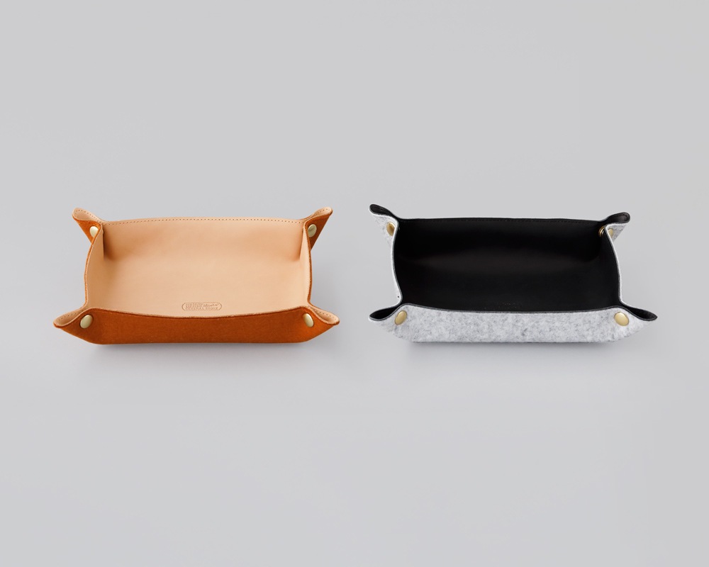 STUSSY Livin' General Store | GS Leather �� Felt Travel Tray �쥶�����ե���ȥȥ�٥�ȥ쥤