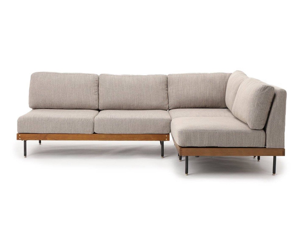 journal standard Furniture | LILLE CORNER SOFA Beige ��륳���ʡ����ե� �١�����