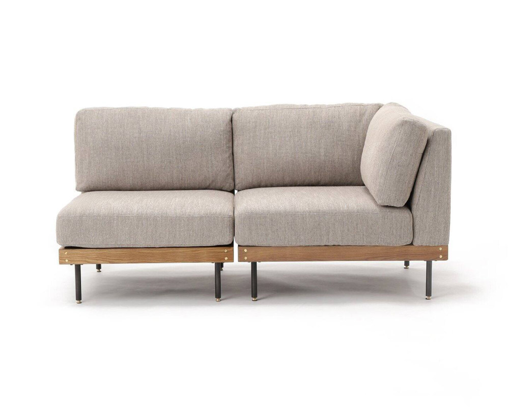 journal standard Furniture | LILLE CORNER SOFA Beige ��륳���ʡ����ե� �١�����