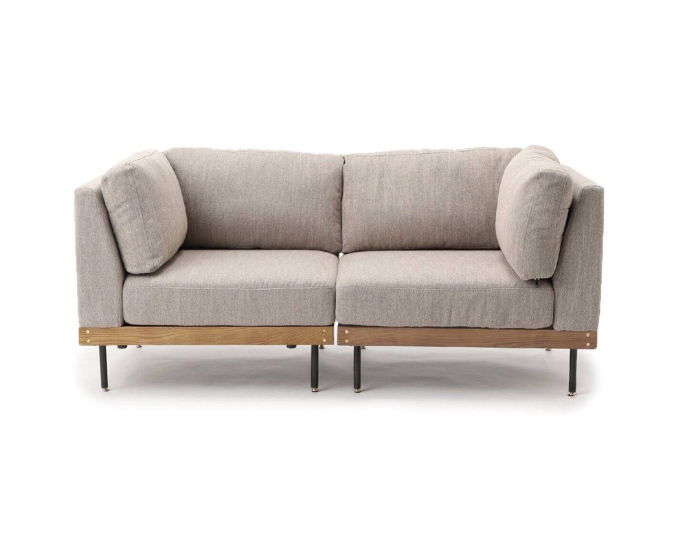 journal standard Furniture | LILLE CORNER SOFA Beige ��륳���ʡ����ե� �١�����