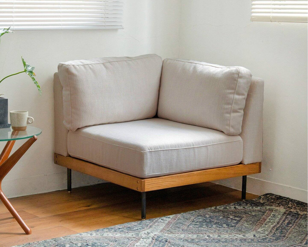 値下げ◎美品☆LILLE CORNER SOFA BE リル コーナーソファ journal standard Furniture | LILLE CORNER SOFA Beige リルコーナー