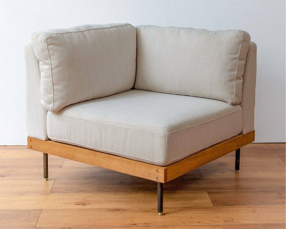 journal standard Furniture | LILLE CORNER SOFA Beige ��륳���ʡ����ե� �١�����