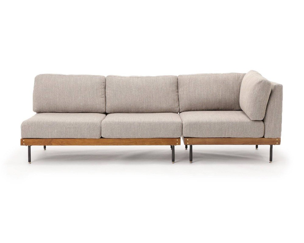 journal standard Furniture | LILLE CORNER SOFA Beige ��륳���ʡ����ե� �١�����