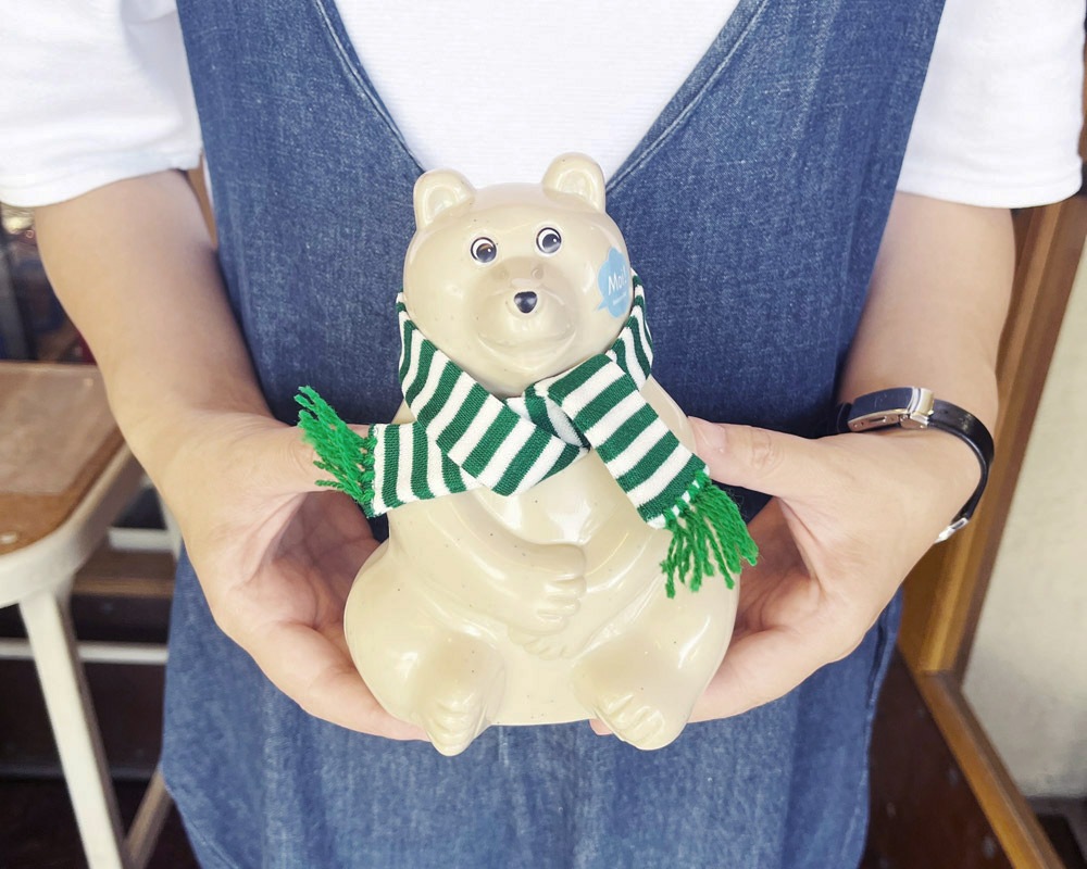 MK Tresmer | Polar Bear Money Box with Muffler 2023 Ȣ  ܡޥե顼դ