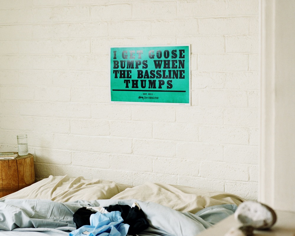 STUSSY Livin' General Store | GS Letterpress ��Goose Bumps�� Poster by HORWINSKI PRINTING CO. �쥿���ץ쥹�ݥ�����