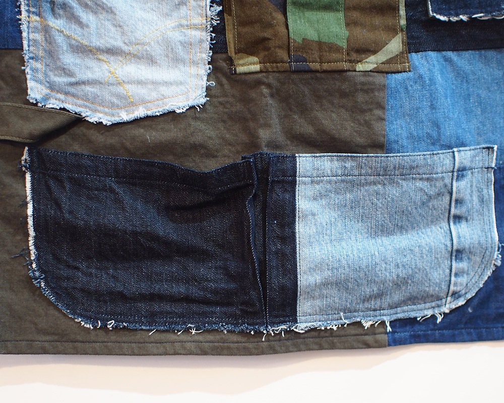 H.R.REMAKE | CUT OFF WALL POCKET ���åȥ��� ��������ݥ��å�