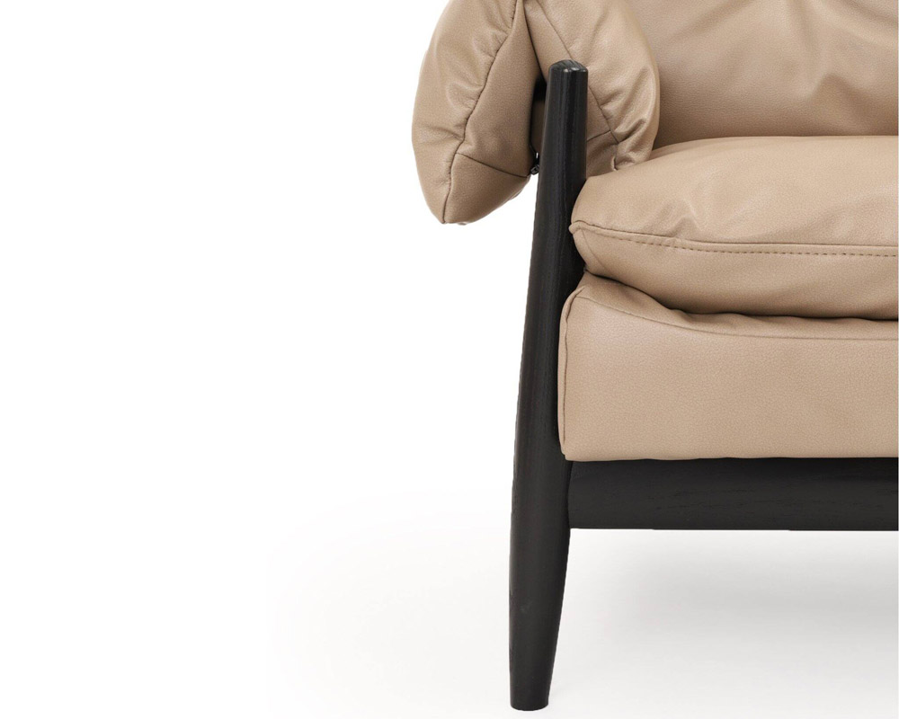 journal standard Furniture | MADEIRA SOFA PU BK FRAME �ޥǥ��饽�ե� PU�쥶��BK�ե졼��