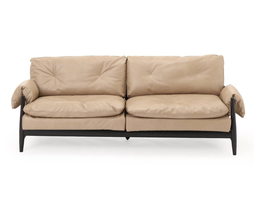 journal standard Furniture | MADEIRA SOFA PU BK FRAME �ޥǥ��饽�ե� PU�쥶��BK�ե졼��