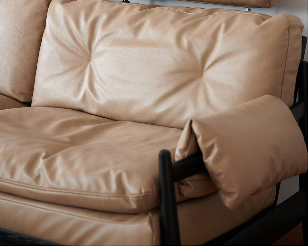 journal standard Furniture | MADEIRA SOFA PU BK FRAME �ޥǥ��饽�ե� PU�쥶��BK�ե졼��