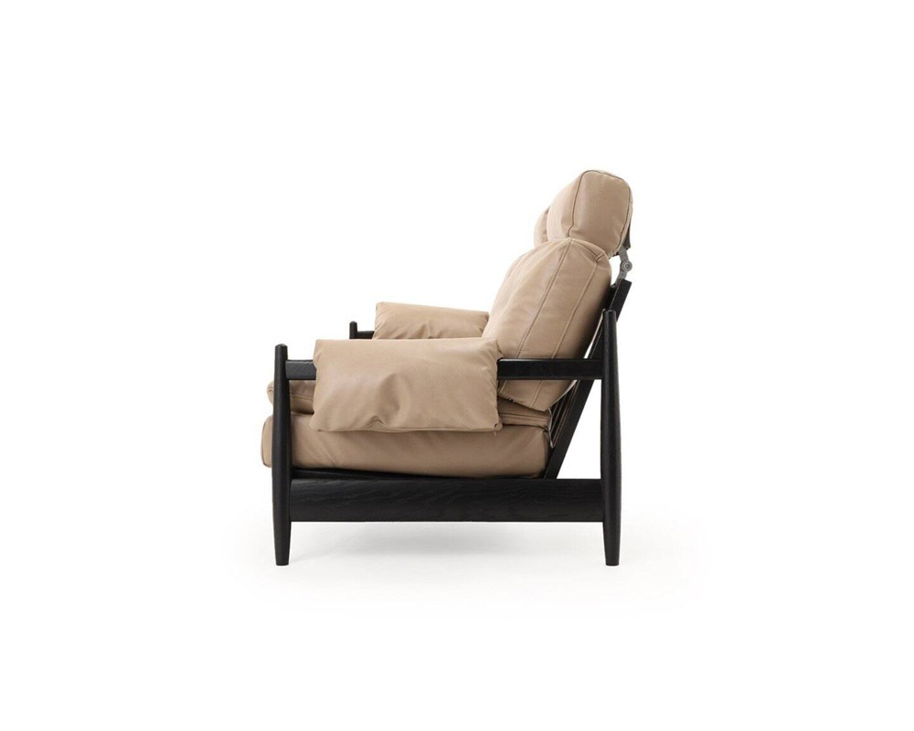 journal standard Furniture | MADEIRA SOFA PU BK FRAME �ޥǥ��饽�ե� PU�쥶��BK�ե졼��