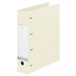 Office168厳選まとめ買いお得 リヒトラブ リクエスト D型リングファイル A4タテ 4穴 500枚収容 背幅64mm 白 G1280-0 1冊 【×10セット】送料無料|ファイルボックス|文具