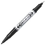 Office168厳選まとめ買いお得 ゼブラ 水性マーカー紙用マッキー極細（細+極細） 黒 WYTS5-BK 1本 【×50セット】送料無料|シャーペン|文具・オフィス用品
