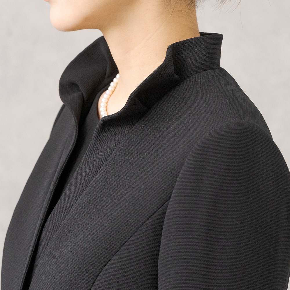 [HIROMI YOSHIDA Black 1203423]�ե�륫�顼���㥱�åȡߥڥץ�����������ԡ���