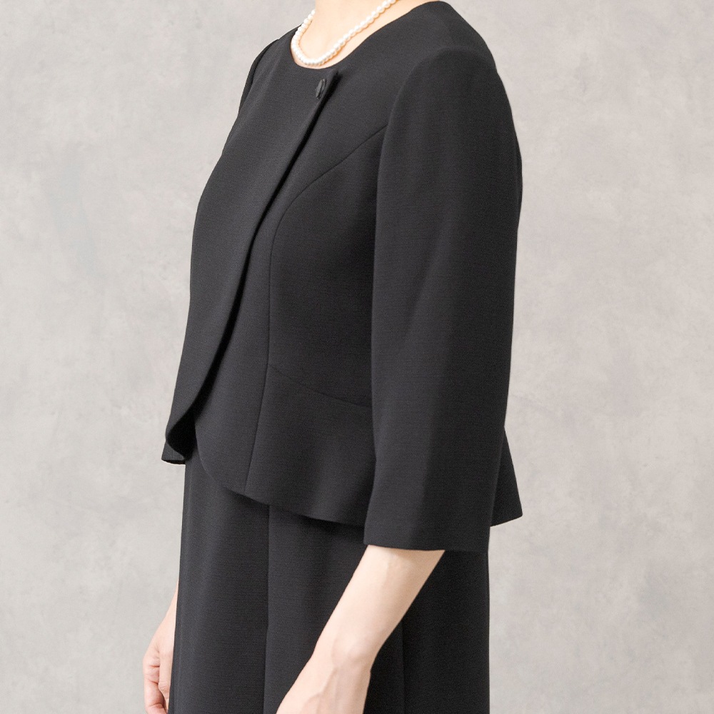 [HIROMI YOSHIDA Black 1203423]�ե�륫�顼���㥱�åȡߥڥץ�����������ԡ���