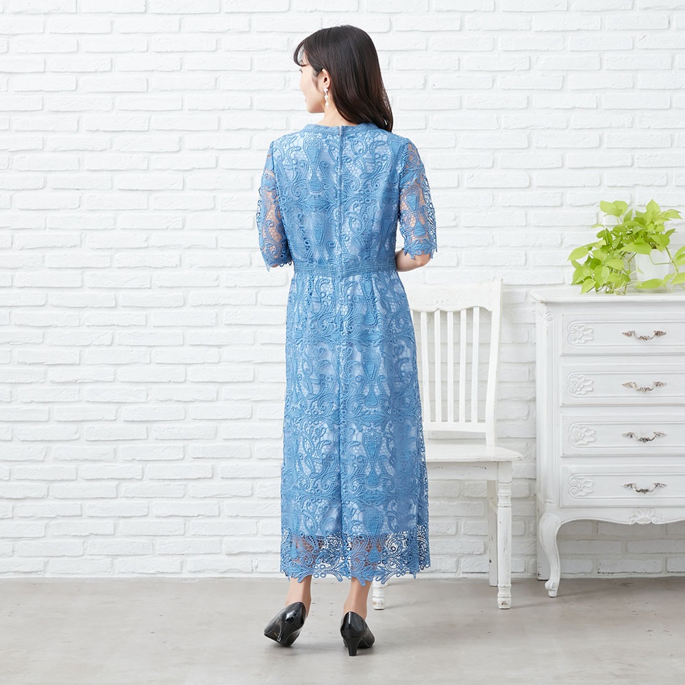 商品番号 ケミカルレースワンピース Carette 公式オンライン通販 フォーマル 喪服 礼服 専門