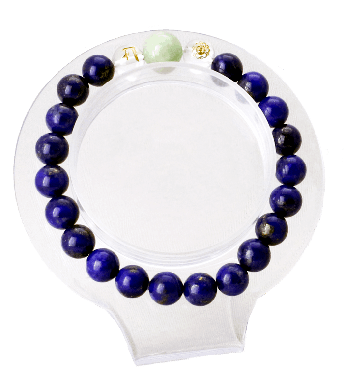 成功と幸運】翡翠×ラピスラズリ | 守護ブレスレット | 下ヨシ子公式